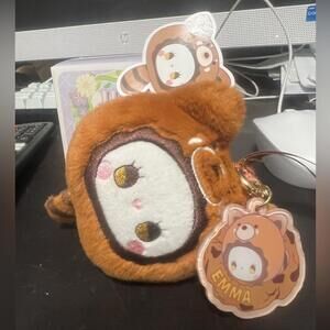 EMMA RUA RUA ZOO * Animal Kingdom * Scented Keychain * Blind Box * Panda *